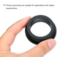 thumbnail image 3 of Uxcell T Type Rubber Grommet Mount Dia 46.3mm ID 35mm Seal Protection Flexible Hole Plugs Cable Pipe Black, 3 of 5