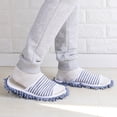 thumbnail image 4 of GOOHOCHY 1 par de pantuflas antideslizantes para limpieza de interiores, para hombre y mujer, 4 of 8