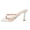 White, variant on Women Thong Stiletto Heel Mules Slip On Comfortable Footwear For Party Daily Casual Outdoor Activities