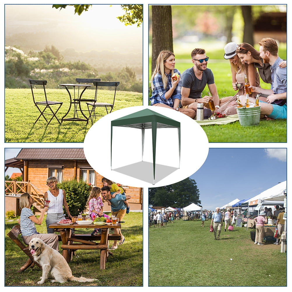 Aimee Lii 78"x78" Canopy Tent Awnings for Decks, Awnings for Patio Waterproof, Backyard Canopy Gazebo, Outdoor Patio Awnings for Party Camping BBQ Events, Green Aimee Lii 78"x78" Canopy Tent Awnings for Decks, Awnings for Patio Waterproof, Backyard Canopy Gazebo, Outdoor Patio Awnings for Party Camping BBQ Events, Green