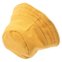 BESTOYARD Color Design Doll Dress up Cap Yellow Polyester 1Pack for Wedding