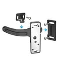 thumbnail image 4 of GUYUTING Aluminum RV Screen Door Latch Right Handle Travel Trailer Camper Motorhome Inside Black Finish Easy Installation Security Upgrade, 4 of 9