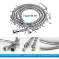 thumbnail image 3 of 3m Shower Hose Stainless Steel, 3 of 5