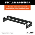 thumbnail image 6 of CURT 61052 Over-Bed Folding Ball Gooseneck Hitch, 30,000 lbs, 2-5/16-Inch Ball, 6 of 6