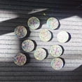 thumbnail image 3 of 20pcs Cork Office Poster Hanging Pin Board, Adorable Tacks: for Photos Tack Push Head Household Crystal Decoration Bulletin Pushpins Bling Multi-Function Round Rhinestone Wall, 3 of 5