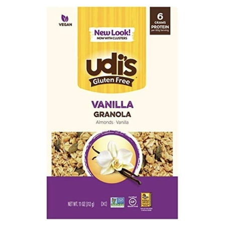 Udi's Gluten Free Granola Vanilla, 11 Ounce - Pack Of 3