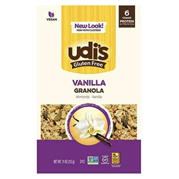 Udi's Gluten Free Granola Vanilla, 11 Ounce - Pack Of 3