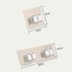 thumbnail image 3 of 12pcs Household Adhesive Mop Hooks Wall Mounted Mop Organizer Holder Rack, 3 of 5