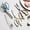 Sky Blue,White,Khaki_Hot#819, variant on Heavy Duty Stainless Steel Kitchen Scissors with Magnetic Sheath for Chicken Meat and Vegetables