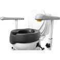 thumbnail image 5 of KMINA - Toilet Safety Rails with Raised Seat (Pack, Not Returnable), 4 Inch Raised Toilet Seat with Handles for Elderly, Handicap Toilet Seat with Handles Over Toilet, 5 of 9