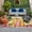 Beige, Orange, Pink, variant on Summer Pink Beach Sunset Outdoor Rug for Patio/Deck/Porch, Non-Slip Large Area Rug 4 x 6 Ft, Tropical Palm Tree Coastal Surfboard Indoor Outdoor Rugs Washable Area Rugs, Camping Rug Carpet Runner