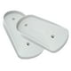 thumbnail image 5 of 2 piezas: Pedales para máquina de escaleras, plataforma para reposapiés, máquina de remo. Gris, 5 of 9
