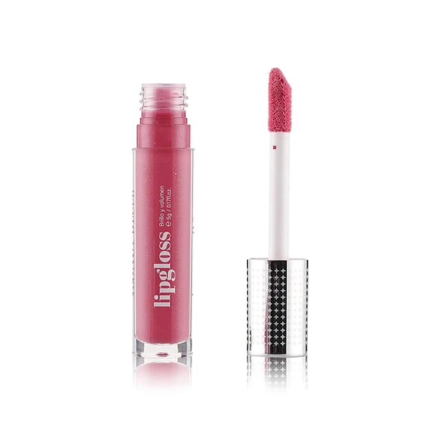 Lip Gloss Brillante Ayvanna Rêver Efecto Volumen Nacarado rosa claro