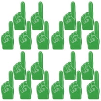 4 Pieces Cheering Clapper Cheerleading Pom Poms Toy Portable Fan Small Child Green