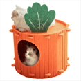 thumbnail image 1 of Cama para Mascotas, Cueva Escondite para Gatos Grande Desmontable, Reducción de Ruido, Condominio Privado para Gatos para Gatos de Interior, Gatito, y Cómodo B, 1 of 5