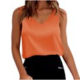 thumbnail image 2 of Admvng Womens Tank Tops Casual Solid Color Top Polyester Sleeveless S-2XL, 2 of 6