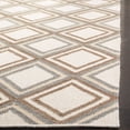thumbnail image 4 of Safavieh Dhurries Jarrod Geometric Wool Area Rug, Ivory/Multi, 4' x 6', 4 of 11