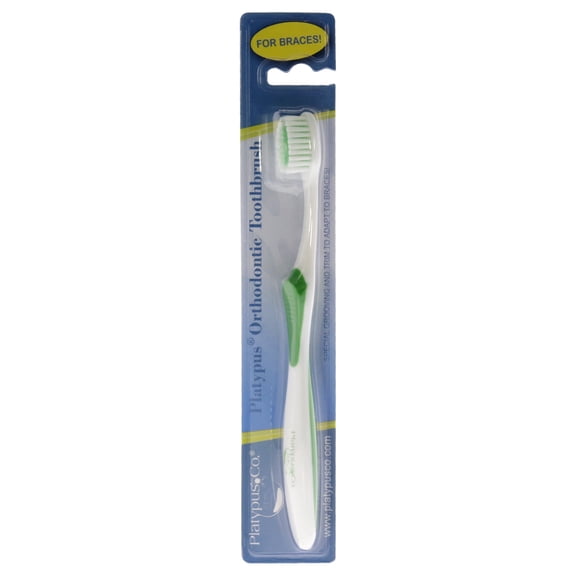 Platypus Toothbrush for Braces, Orthodontic Toothbrush, Braces Care, 1 Pc
