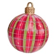 thumbnail image 1 of Bewildely Bola inflable impermeable de Navidad, decoración para patio trasero, sala de estar, adorno de Año Nuevo, suministros para fiestas Kits de decoración para fiestas, 1 of 6
