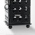 thumbnail image 4 of Medieval Camping Iron Square Lantern Matte Black Renaissance Fair, 4 of 4