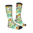 thumbnail image 4 of Lsque Sanrio Printed Crew Socks Men's Women's LightWeight Thin Casual Calf Socks ,Knee High Socks,Cotton Socks, 4 of 9