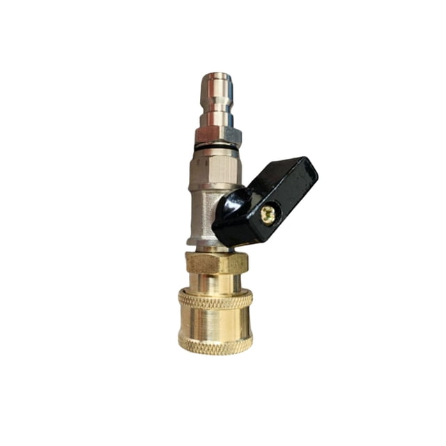 pitrice High Pressure Washer Ball Valve Kit Quick Connector for Fittings Hose Switch Style E Style A