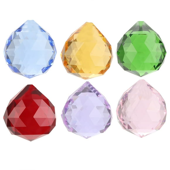 ZOUSSIQI Crystal Chandelier Parts Glass Prisms Rainbow Sun Catcher Pendants For Light Lamp （Mix） JU316-103396
