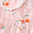 thumbnail image 5 of TAGOLD Summer Outfit Sets for Kids Clothes,Girls Outfit Sets,Children's Summer Little Flower Print Comfortable Casual Shirt Set Short Short Sleeve And Jeans Lapel Sets For Kids, 5 of 5