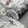 thumbnail image 6 of 8x10 Area Rugs for Living Room: Abstract Washable Rug with Anti-Slip Backing Non-Shedding Stain-Resistant Soft Modern Large Carpet for Bedroom Dining Room Farmhouse Nursery Home Office Black, 6 of 9