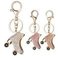 thumbnail image 2 of UDIYO Woman Rhinestone Roller Skates Pendant Keychain Key Ring Backpack Ornaments, 2 of 7