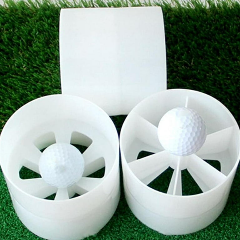BESPORTBLE Golf Hole Cup Cover Green Golf Putting Holes Cover Plastic  Putting Golf Cup for Golf Hole Practice Training Aids Outdoor Activities 2