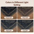 thumbnail image 7 of Design&I 2'x3' Washable Accent Rug Pet Friendly & Non-Slip Built-In Grip Witchy Pentacle Constellation Serpentine Bird Dark Magic Design for Kitchen, Station, 7 of 7