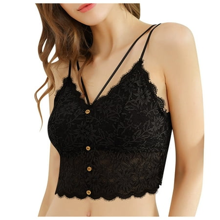 

Women s Lace Plus Size Sports Bras Fashion Seamless Push Up Sling Top Sexy Comfortable Breathable Everyday Bra