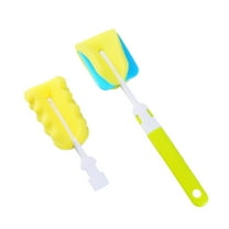 GOOHOCHY Sponge Bottle Scrubber Handle Bottle Maintenance 2Pcs 9In