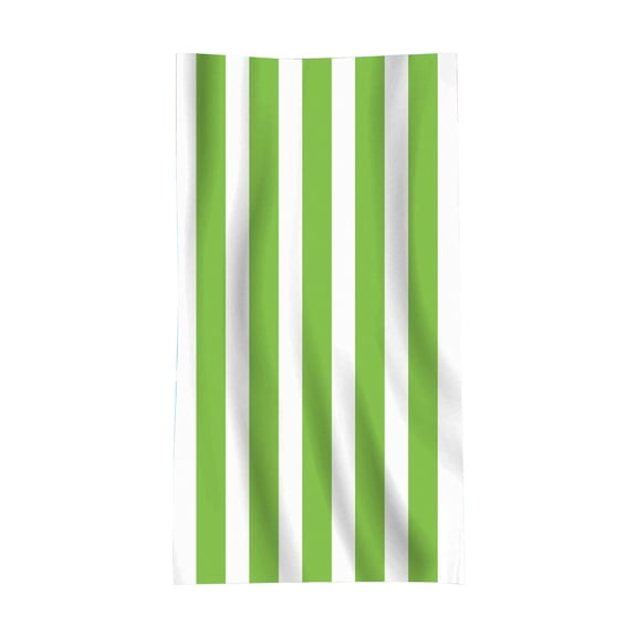 Microfiber Beach Towel with Sand-Resistant, Quick-Dry, Bright Colorful Striped Design for Beach, Pool, Travel, Yoga, and Outdoor Activities