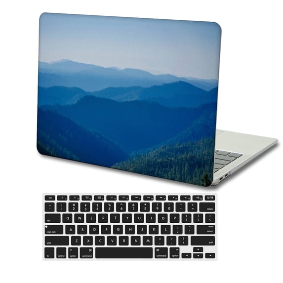 KSK KAISHEK Hard Shell Only Compatible MacBook Air 13.6" m2 with Retina Display Touch ID Type C + Black Keyboard Cover Model: A2681 (QLXL0371)