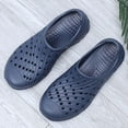 thumbnail image 3 of Mens Garden Clogs Shoes Outdoor Breathable Slip on Soft Rubber Sandals Beach EVA Water Shoes, 3 of 7