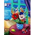 thumbnail image 3 of Shlomo Alter "Flowers in a Vase" Framed Hand Signed & # Serigraph Art Generic, 3 of 5