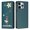 Darkgreen, variant on For iPhone 14 Pro Max Flip Phone Case,Luxury Diamond Pearl Ballet Dancer Pattern Design,Anti-Scratch PU Leather Flip Folio Foldable Kickstand,Card Slots,Shockproof Wallet Phone Case,Darkpurple