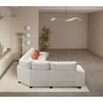 thumbnail image 5 of Modern Modular Sectional L-shaped Sofa with Armrest Wooden Frame Locker, Stylish and Comfortable , Cream Style, Beige, 5 of 12