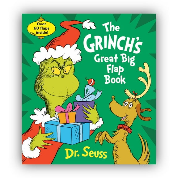 The Grinch's Great Big Flap Book: Over 60 Lift-The-Flaps Inside! (Board Book)