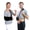 Grey, variant on Post Surgery Shirt with Discreet Left & Right Side Snap Access (S, Black)