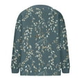 thumbnail image 3 of Njagoc3 Ladies Casual Retro Floral Printed Knitted Cardigan with Button Up Jacket and Top, 3 of 6
