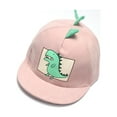 thumbnail image 2 of Zanarzt Toddler Baseball Hat Baby Boy Hats Soft Cotton Dinosaur Sun Hat Baseball Cap Sun Hat Pink,1-4 Years, 2 of 3