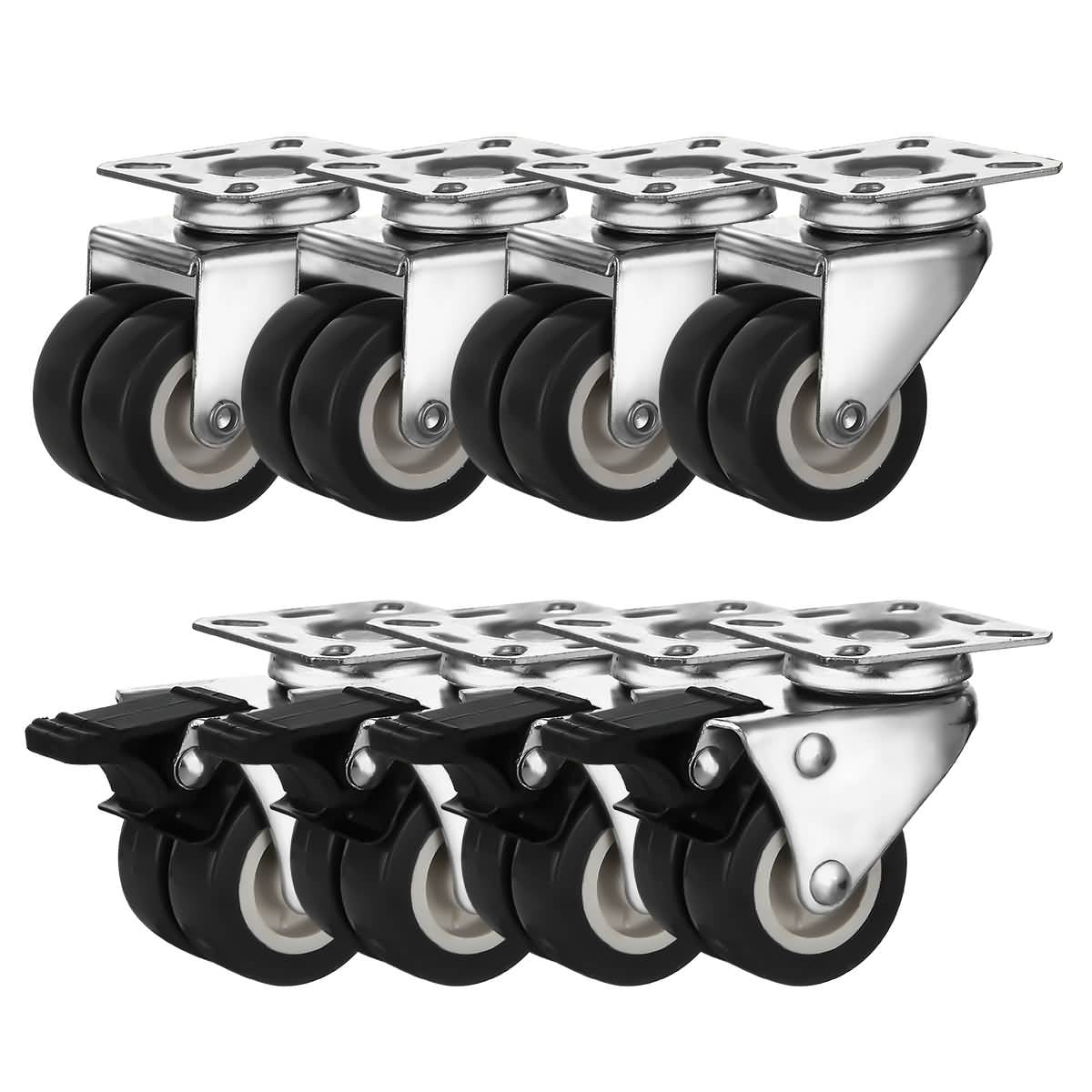 Universal Wheels Pulley Wheel High Hardness Swivel Caster Weight Resistance Wheels,for Cart Wheels