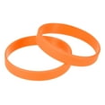 thumbnail image 1 of Pulseras de silicona Uxcell de 8 pulgadas de circunferencia y 1/2 pulgada de ancho, paquete de 12, 1 of 6