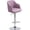 Light purple, variant on LKJYER Set of 2/4 Curved Bar Stool Slipcovers with Backs and Arms, Stretch Swivel High Chair Protector for Counter Kitchen Dining Room Pub Stool Cover