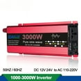 thumbnail image 2 of Pure Sine Wave Inverter DC 12V 24V To AC110V 220V Voltage Transformer Power Converter Solar Car Inverter 1000W 1600W 2200W 3000W, 2 of 7