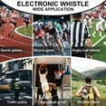 thumbnail image 4 of 2X Silbato Electrónico para Entrenadores con 3 Efectos de Sonido, Silbato para Entrenadores con Cordón, Silbato para Profesores, Silbato Deportivo., 4 of 5