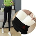 thumbnail image 2 of LSLJS Christmas Fleece Lined Leggings Women Winter High Elastic Waist Workout Pants Casual Comfy Christmas Tree Graphic Athletic Thermal Leggings, S-2XL, 2 of 3